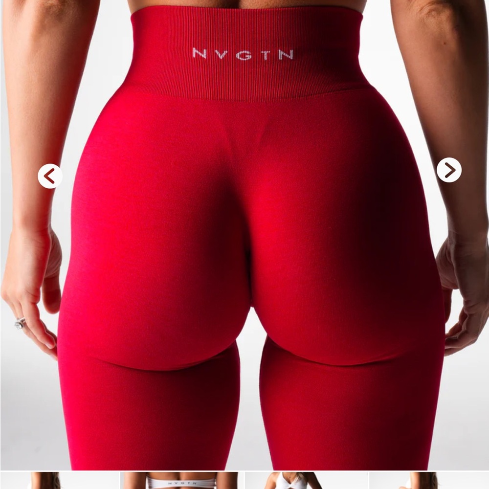 NVGTN Bold Scarlet Leggings